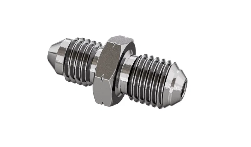 Goodridge P305-03-31C, Straight Male Adaptor AN3 to M10x1.00 Convex