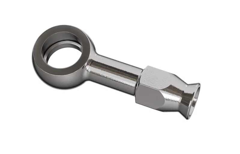 Goodridge P5092-03C, Straight Banjo for 3/8 or M10 Bolt