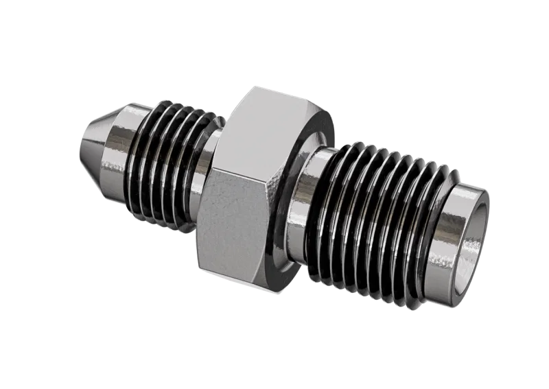 Goodridge P815-03VC, Straight Male Adaptor AN3 to AN3 Inverted