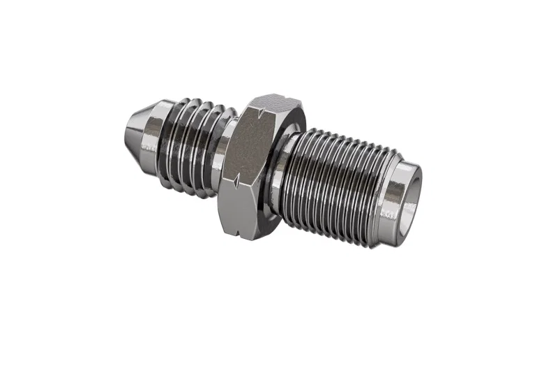 Goodridge P306-03-32C, Straight Male Adaptor AN3 to M10x1.25 Concave for Toyota