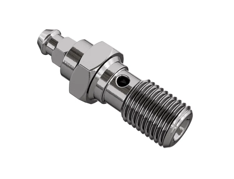 Goodridge P992-32BNC, Single Banjo Bleed Bolt M10x1.25 (20mm Under Hex)