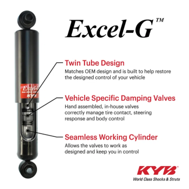 KYB 3418006, 2018+ AUDI Q5/Q5 PHEV/Q5 Sportback (Exc. Elec. Susp.) Excel-G Strut - Front