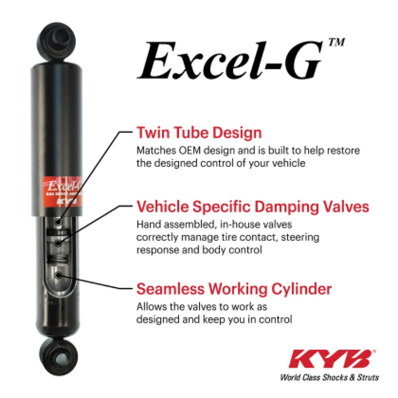 KYB 3318000, 2017+ Audi Q7 (Exc. Air Susp.) Excel-G Gas Shock - Front
