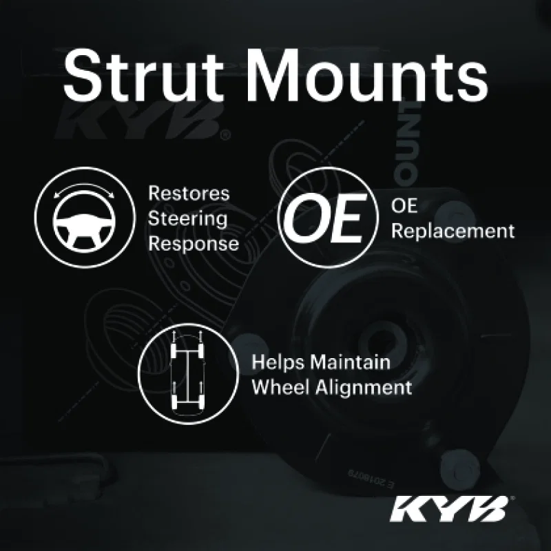 KYB SM5976, 19-22 Hyundai Santa Fe Strut Mount Kit - Rear