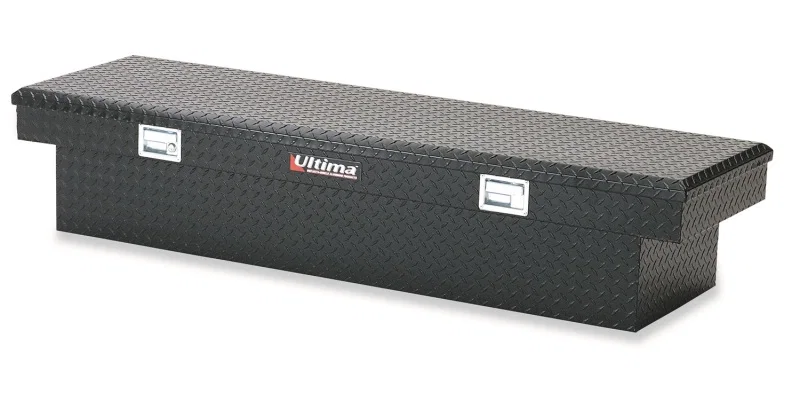 LUND 79100, 67-99 Chevy CK Ultima Single Lid Crossover Tool Box - Black