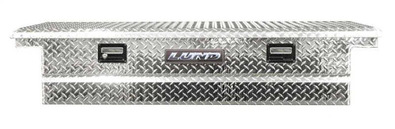 LUND 9100LP, 67-99 Chevy CK Ultima Low Profile Single Lid Crossover Tool Box - Brite