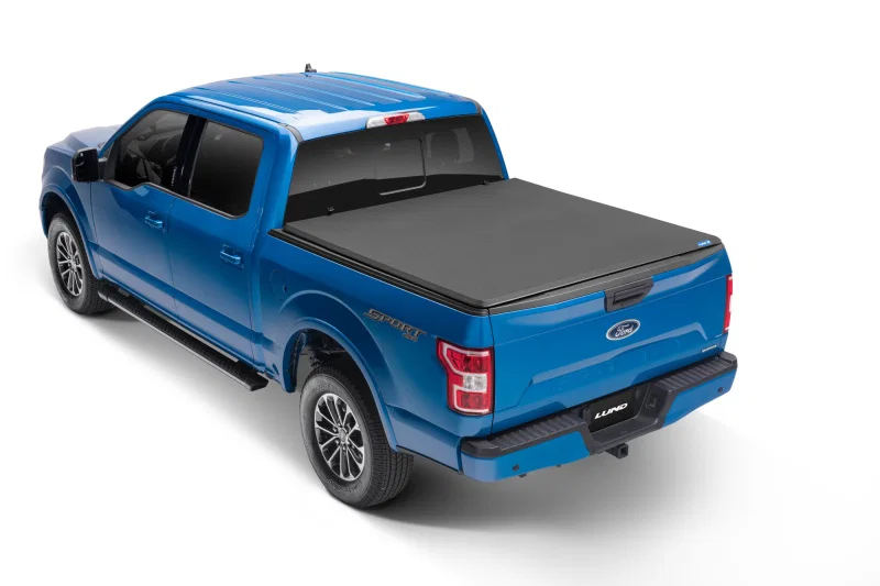 LUND 958186, 16-23 Toyota Tacoma (5ft. Bed) Genesis Elite Tri-Fold Tonneau Cover - Black
