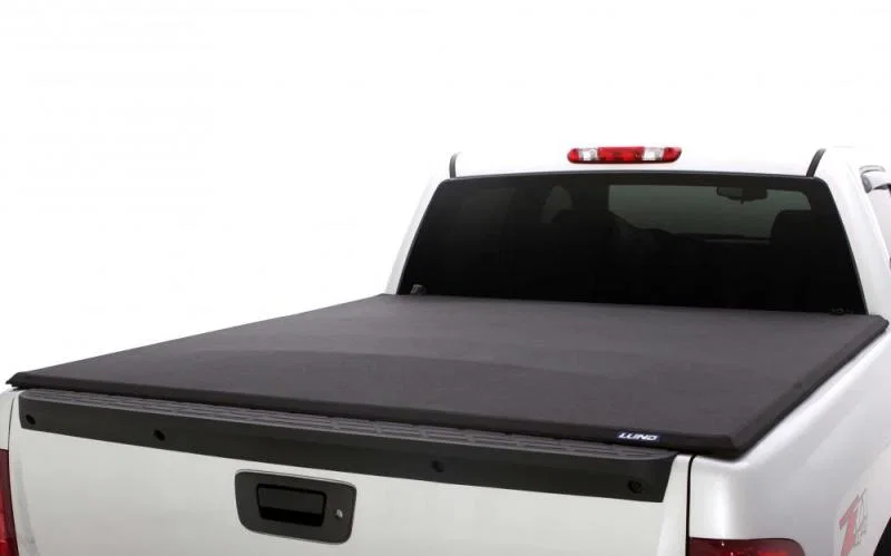 LUND 958193, 14-17 Chevy Silverado 1500 (6.5ft. Bed) Genesis Elite Tri-Fold Tonneau Cover - Black