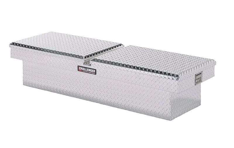 LUND 5950, 04-10 Chevy Colorado Ext. Cab (All Beds Gull-Wing Crossover) Challenger Tool Box - Brite