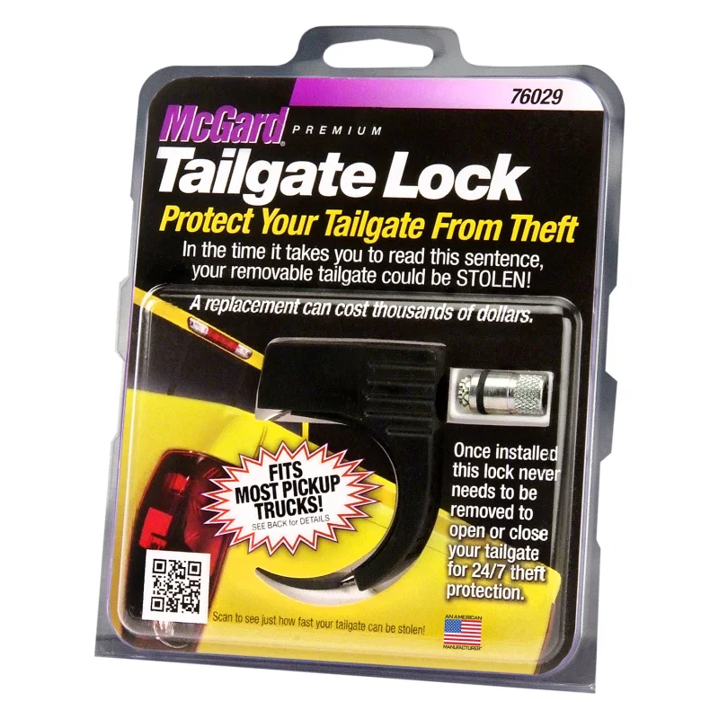 McGard 76029, Tailgate Lock - Universal Fit (Includes 1 Lock / 1 Key)