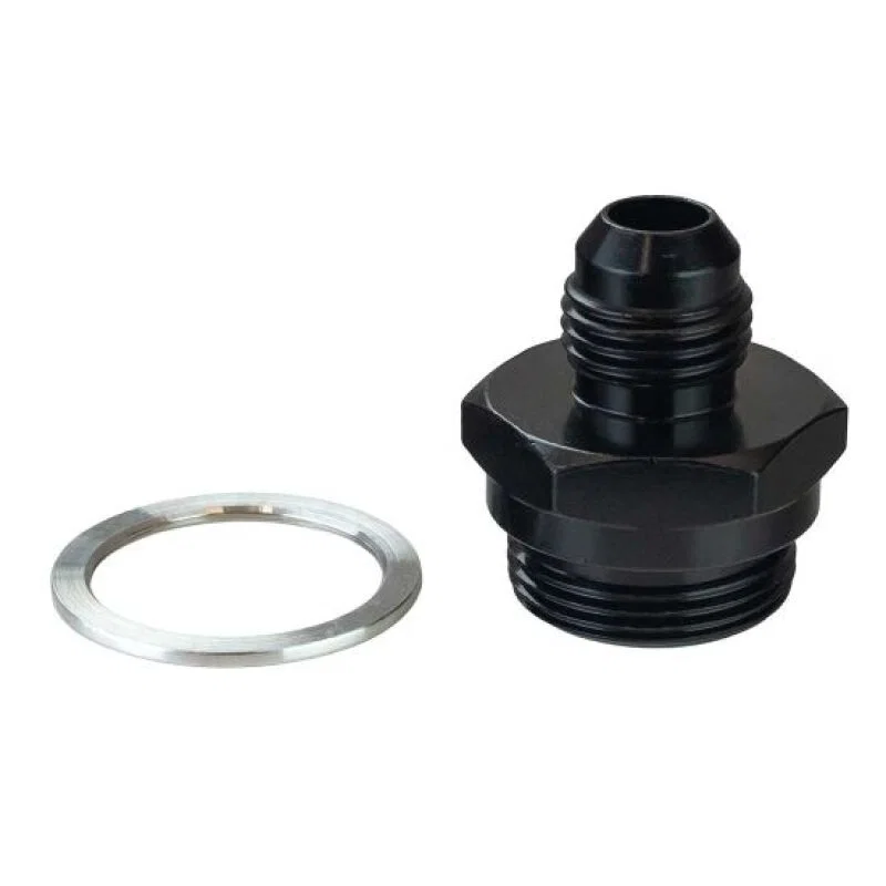 Moroso 65150, 6AN x 7/8in-20 1in Long Carburetor Fuel Inlet Fitting