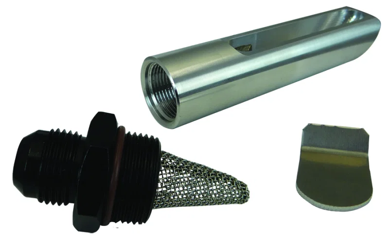Moroso 24865, External Oil Pump Pick-Up Kit For Aluminum Oil Pans -12An