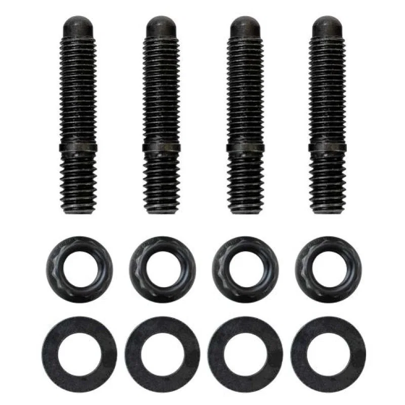 Moroso 37962, 5/16in-24 x 1.625in Long 12-Point Nuts Carburetor Stud Kit