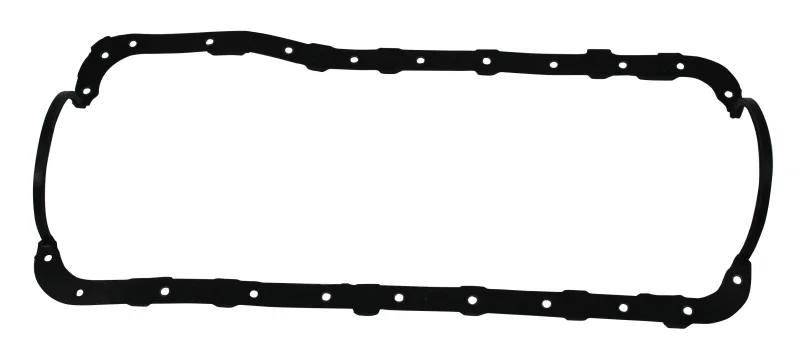 Moroso 93166, Ford 460 (Late Model Oil Pan) Oil Pan Gasket - One Piece - Reinforced Steel