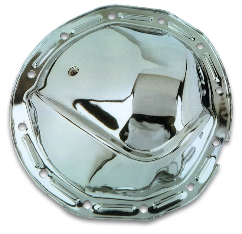 Moroso 85330, Chevrolet 12 Bolt Rear End Differential Cover - Chrome Plated Steel