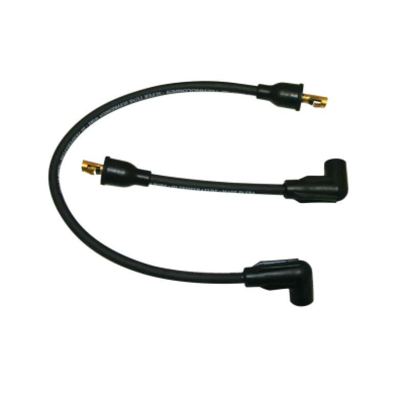Moroso 27160, Harley-Davidson 80-84 FL / 84-99 FXST/FLST / 91-98 FXD Suppression Core Wire Set - Black