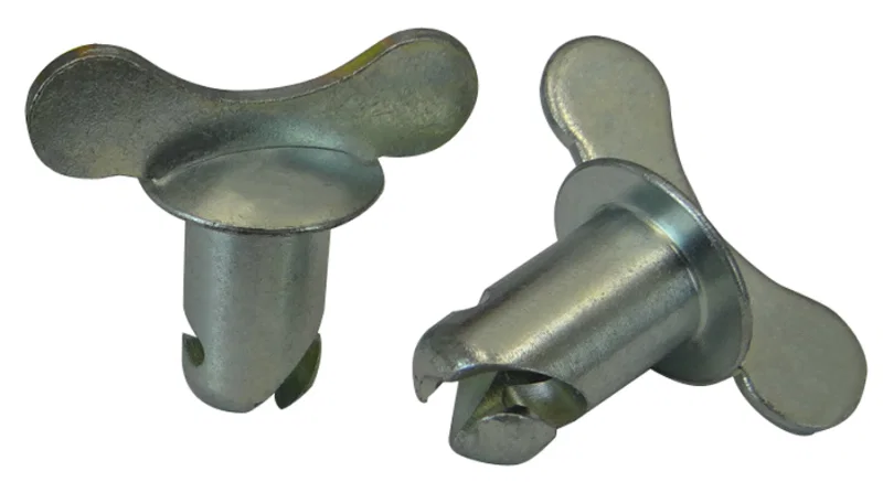 Moroso 71272, Quick Fastener - Butterfly Head - 7/16in x.550in - Steel - 10 Pack