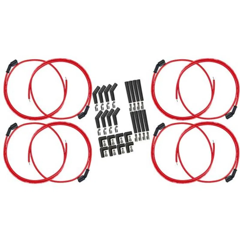 Moroso 73751, GM LS/LT Universal 8mm Ultra Ignition Wire Set - Red
