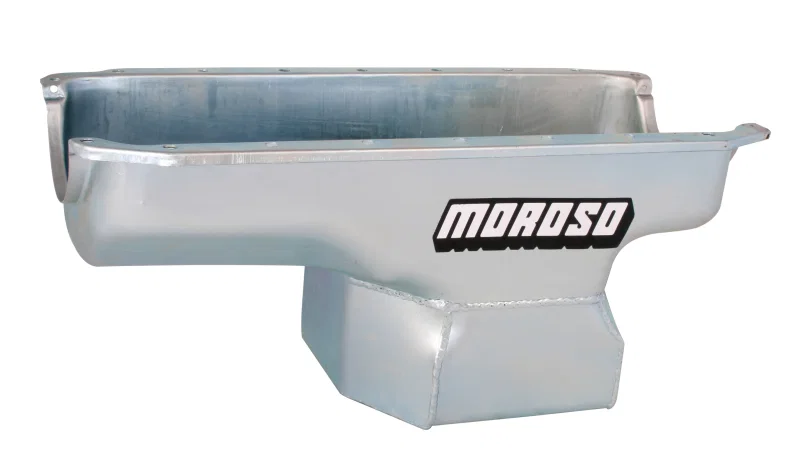 Moroso 20710, Mopar 273-340 (w/Center Sump) Deep Wet Sump 8qt 10in Steel Oil Pan