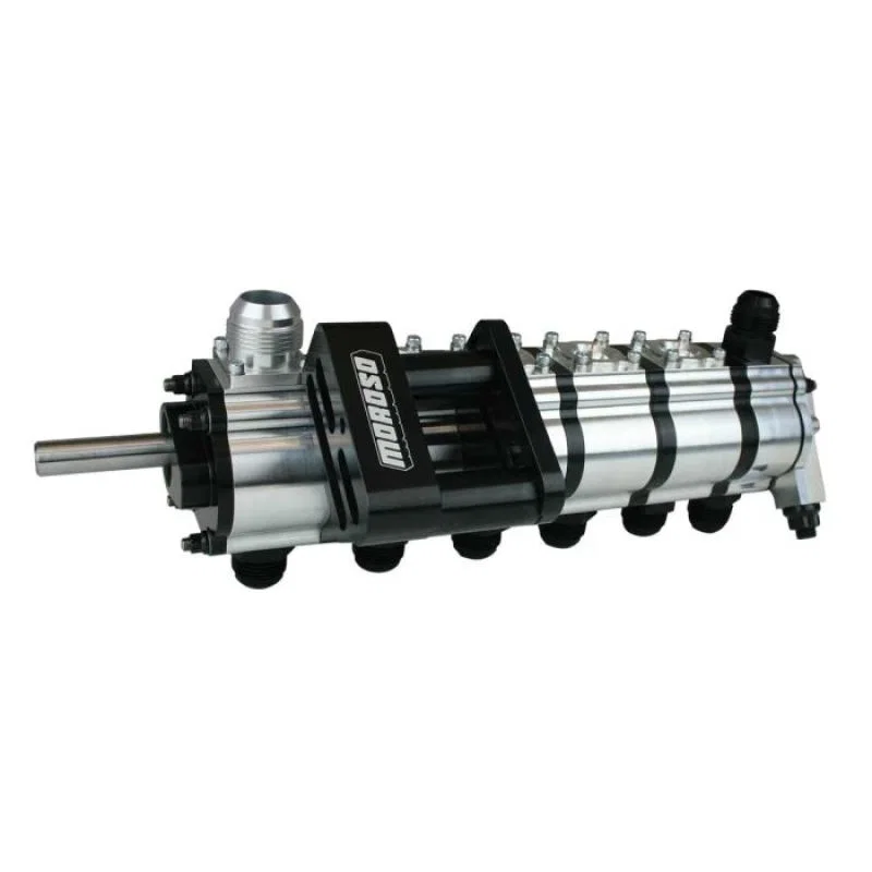 Moroso 22368, Tri Lobe Brinn Mount 6 Stg Fuel Pump Drive Dry Sump Pump