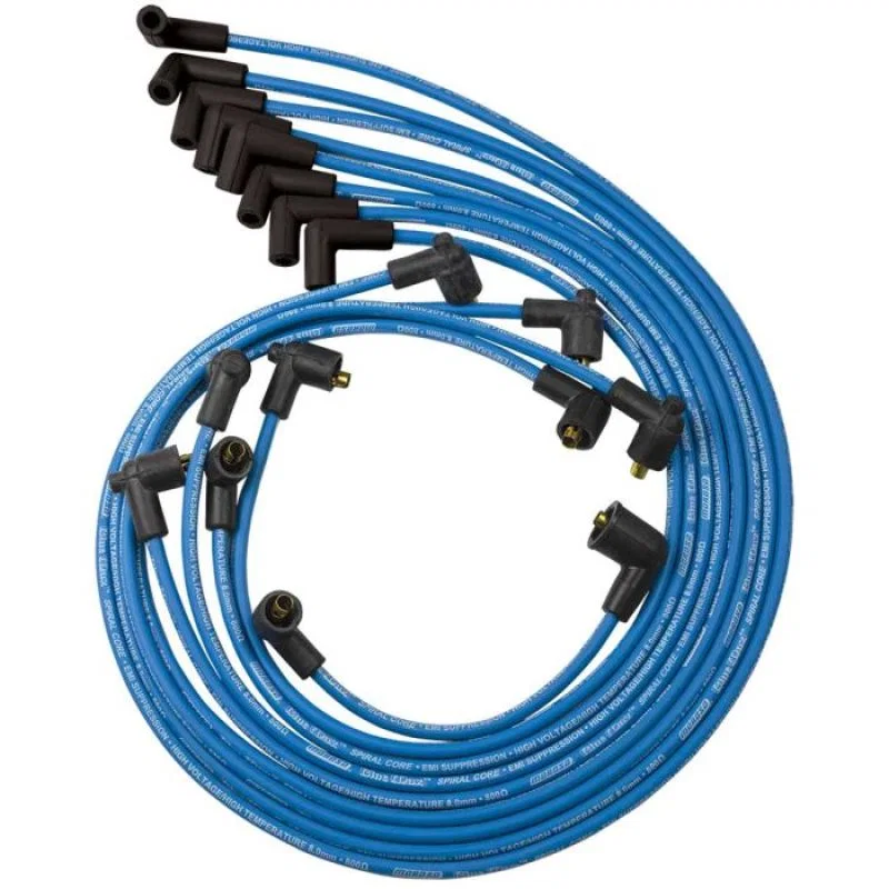 Moroso 72500, Custom Ignition Wire Set - Blue Max - Spiral Core