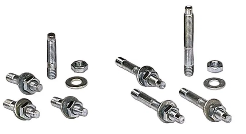 Moroso 37950, Bullet Nose Carburetor Stud Kit For 1/2in Flange Base