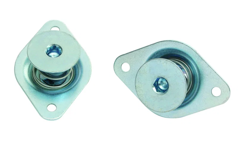 Moroso 71383, Quick Fastener - Self Ejecting - Hex Drive - 7/16in x .550in - Steel - Gold - 10 Pack