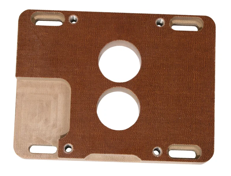 Moroso 64952, 2BBL to 4BBL Holley Carburetor Adapter - 1in - Phenolic