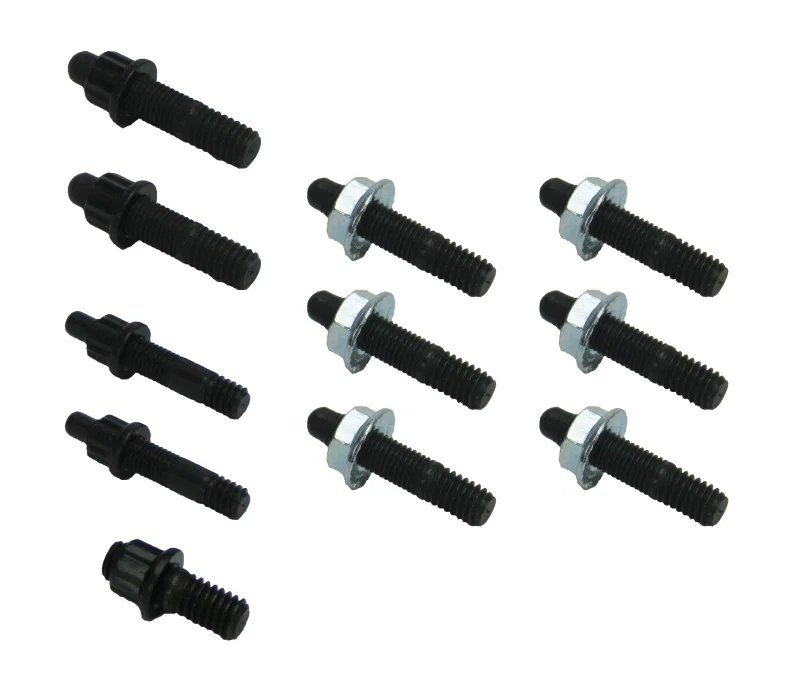 Moroso 38361, Chevrolet Big Block Oil Pan Stud Kit - Steel - Set of 22