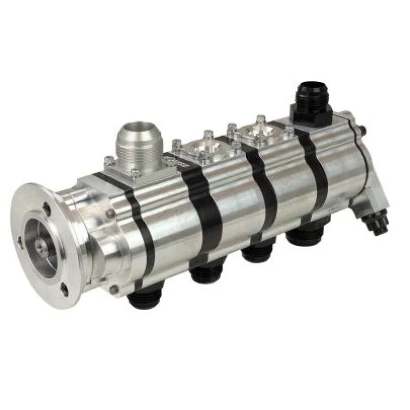 Moroso 22380, 4 Stage Tri Lobe ProCharger V-Band 1.50in PS Standard Rotation Oil Pump for Honda Accord