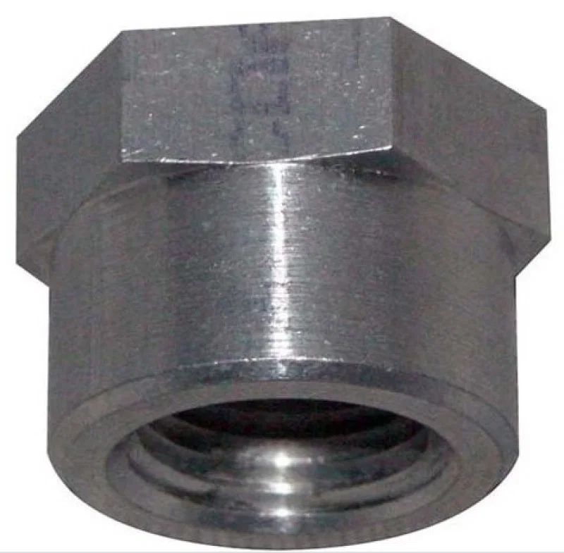 Moroso 22727, 1/2in NPT Female Weld-On Bung - Aluminum - Single