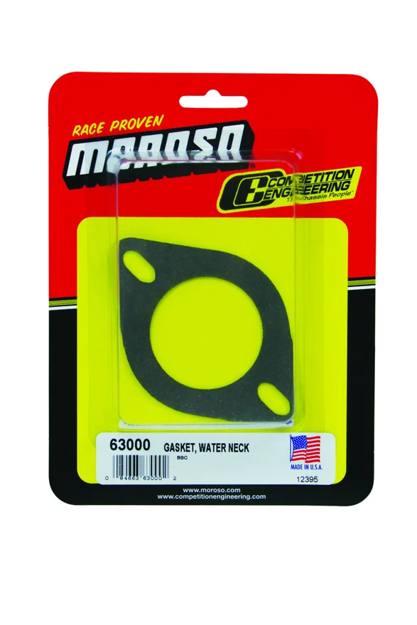 Moroso 63000, Chevrolet Big Block/Small Block Waterneck Gasket - Single