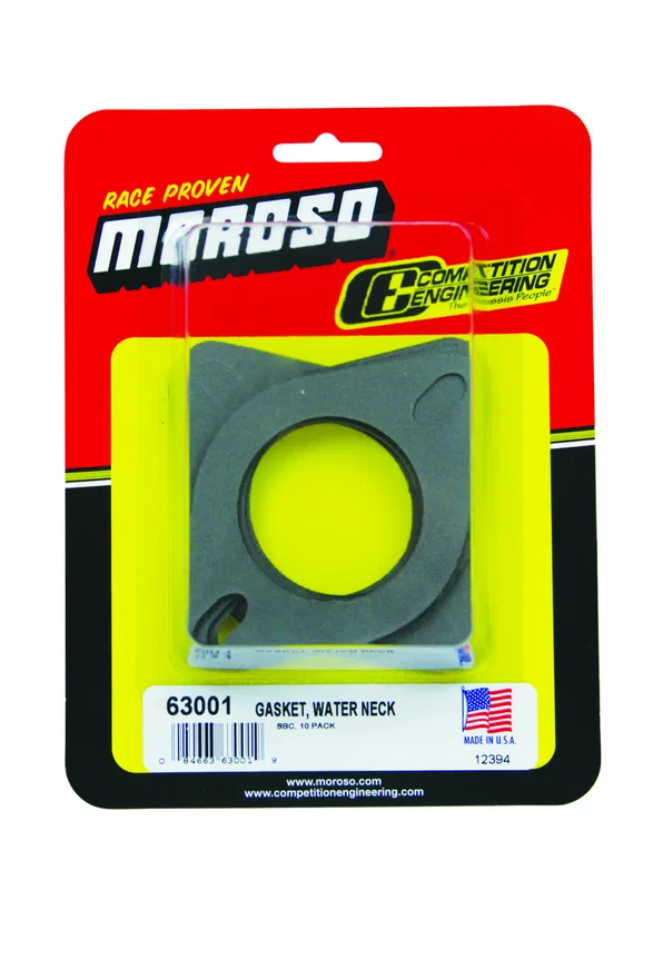 Moroso 63001, Chevrolet Small Block Chevrolet Big Block/Small Block Waterneck Gasket - 10 Pack