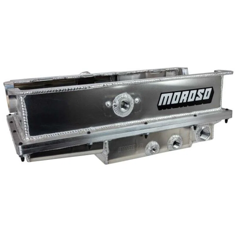 Moroso 20396, SBF 351W 2 Piece External Wet Sump -16AN Aluminum Oil Pan
