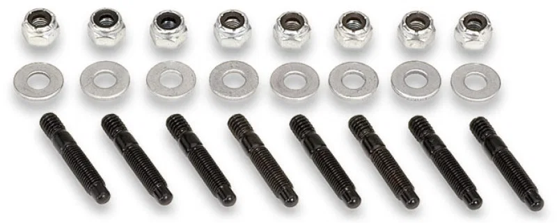 Moroso 68830, Bullet Nose Valve Cover Stud Kit - 1/4in-20 x 1.5in - 8 Pack