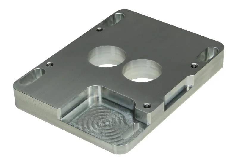 Moroso 64964, 4412 2BBL to 4150/4160 Carburetor Adapter - 1in - Billet Aluminum