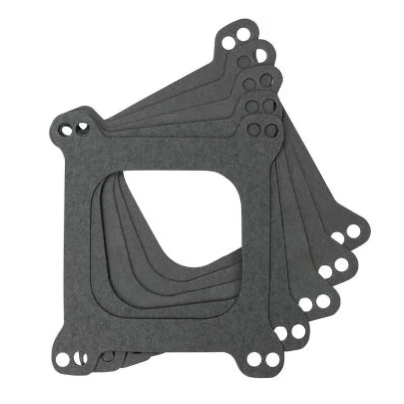 Moroso 93187, 4150 Open Carburetor Base Gasket - 5 Pack