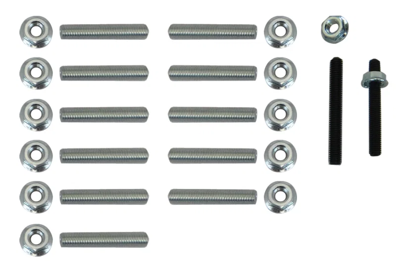 Moroso 38542, GM LS (w/Aluminum Fabricated Oil Pan) Stud Kit