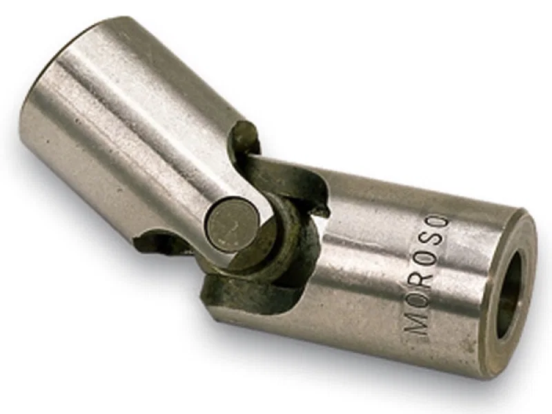 Moroso 80120, Steering U-Joint - Unsplined - 5/8in OD Shafts x 1.25in OD