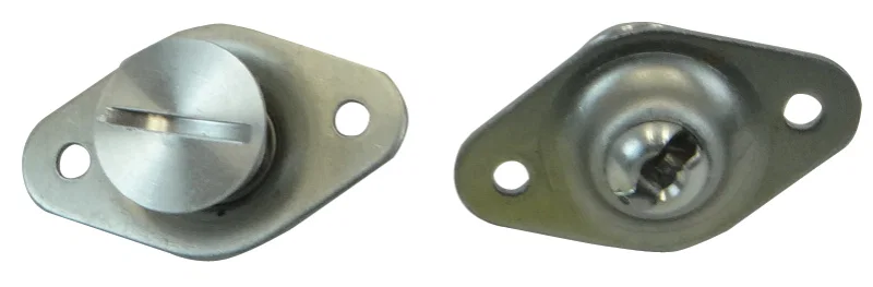 Moroso 71506, Quick Fastener - Self Ejecting - 5/16in x .550in - Aluminum - 10 Pack