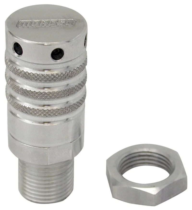 Moroso 22637, Vacuum Relief Valve 3/4in-16 Thread - Billet Aluminum - Single