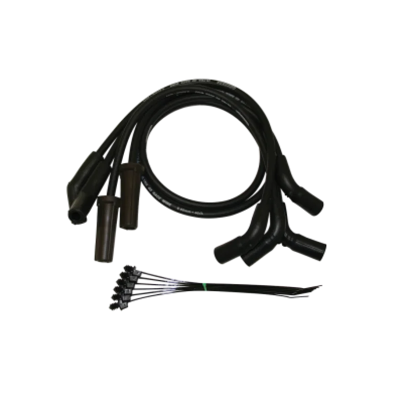 Moroso 28640, Harley-Davidson Milwaukee 8.65 Spiral Core Wire Set - Black