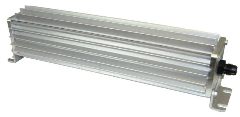 Moroso 41201, Automatic Transmission Oil Cooler - 12in x 3in - Aluminum