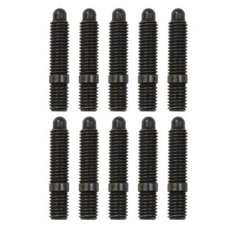 Moroso 38833, Bullet Nose Black OX Studs - M8 X 1.25 X 41mm (10 Pack)