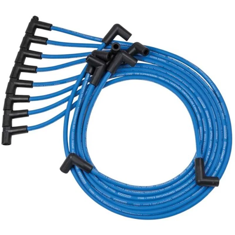 Moroso 72520, Custom Ignition Wire Set - Blue Max - Spiral Core