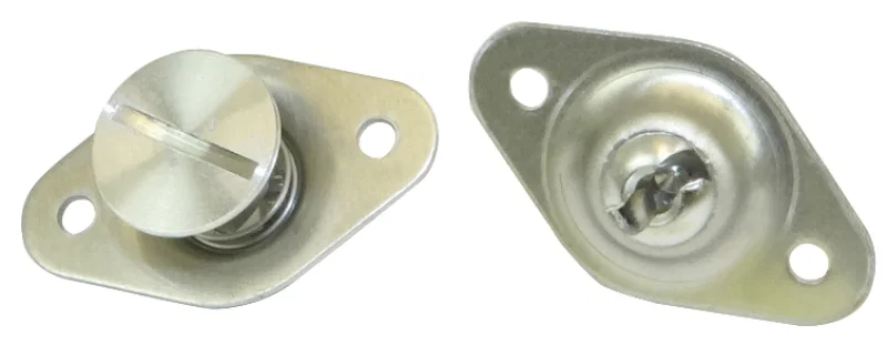 Moroso 71501, Quick Fastener - Self Ejecting - 5/16in x .500in - Aluminum - 10 Pack