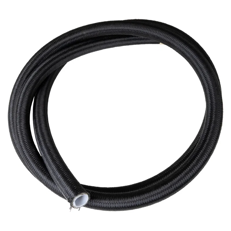 Russell 550193, black AN -10 Pro PTFE hose 6 foot length