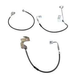 Russell 694510, Front and Rear Brake Hose Kit for Dodge