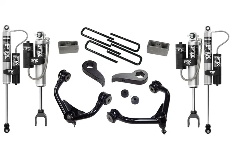 Superlift K1010FX, 11-19 GMC Sierra 2500/3500 HD (Excl Magneride) 3in Lift Kit w/ Fox Front Coil & 2.0 Re