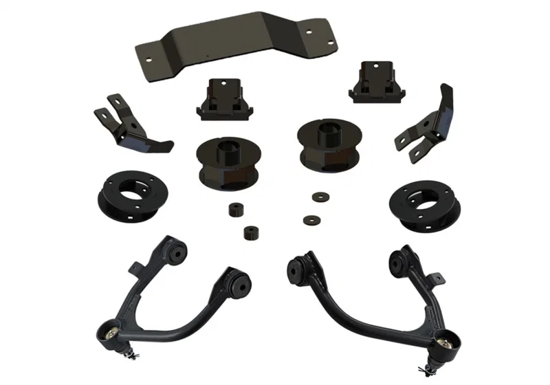 Superlift 3610, 15-19 Chevrolet Tahoe/ GMC Yukon 4WD 3.5in Lift Kit Aluminum/OEM Stamp Steel Control Arms